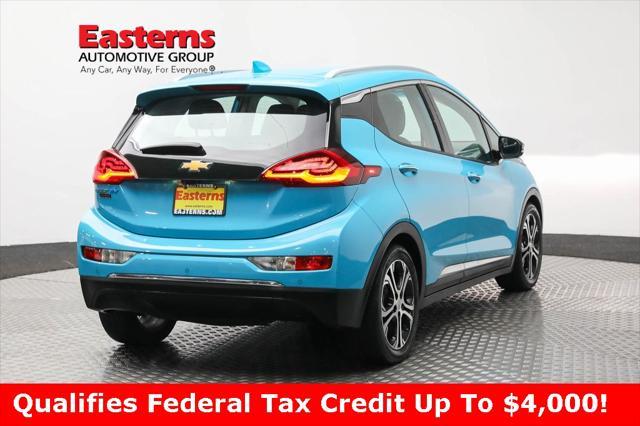 used 2021 Chevrolet Bolt EV car, priced at $19,590