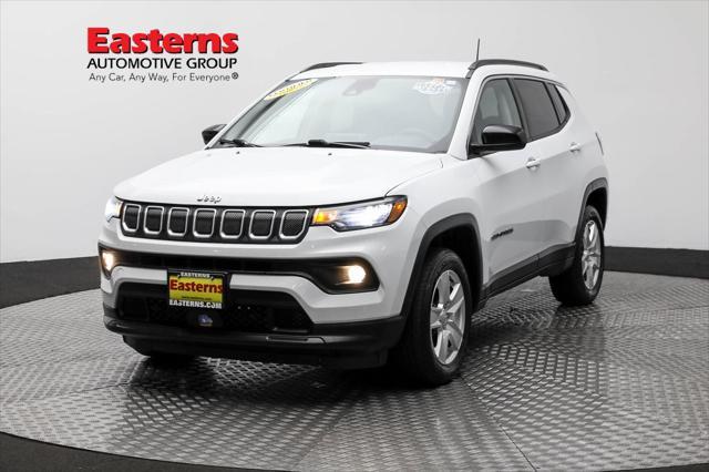 used 2022 Jeep Compass car, priced at $21,490