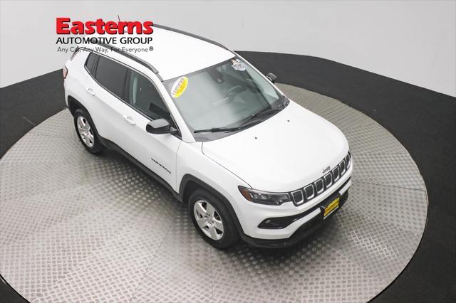 used 2022 Jeep Compass car, priced at $21,490