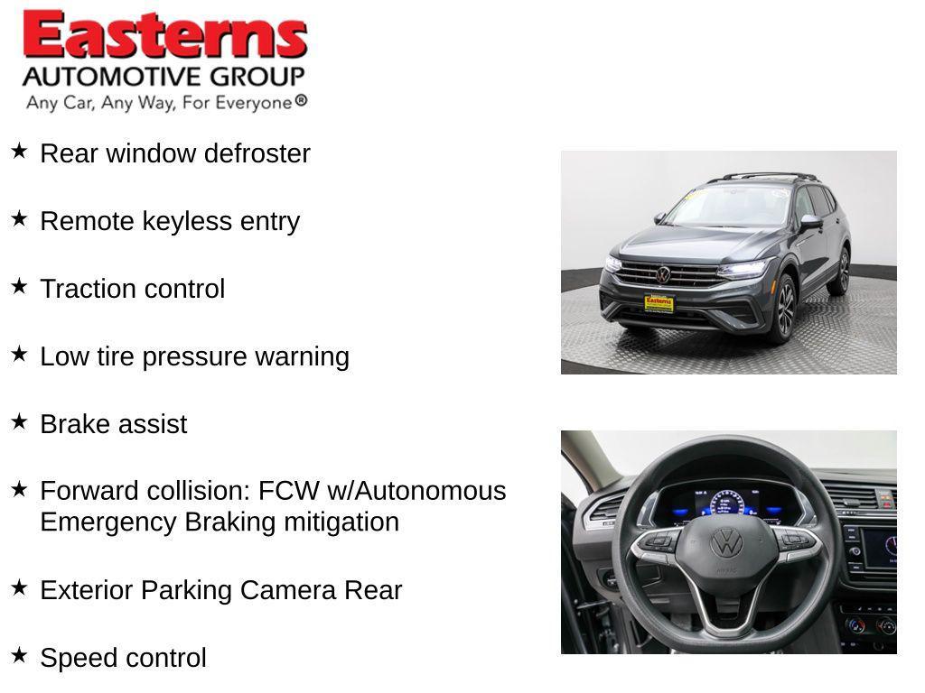 used 2023 Volkswagen Tiguan car, priced at $18,950