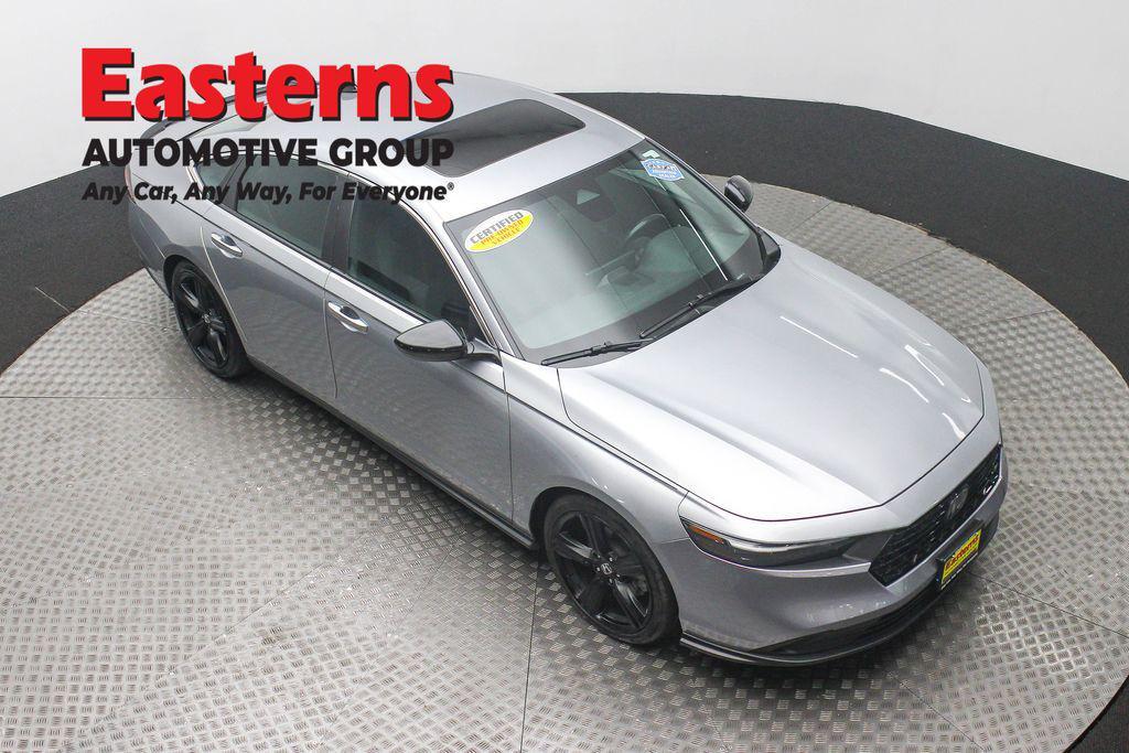 used 2023 Honda Accord Hybrid car, priced at $26,590