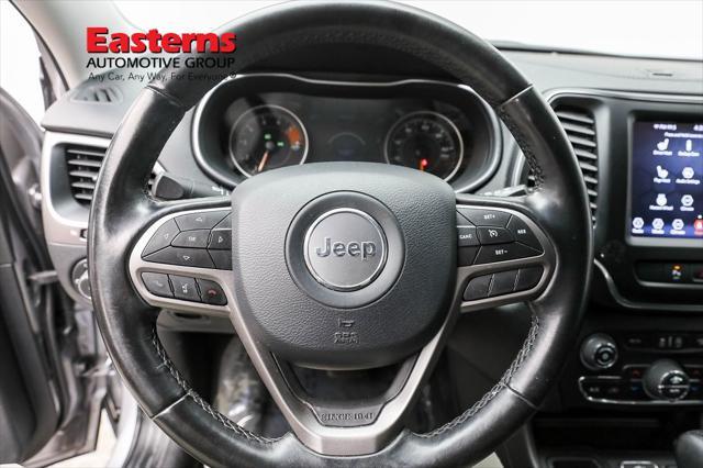 used 2021 Jeep Cherokee car, priced at $20,490