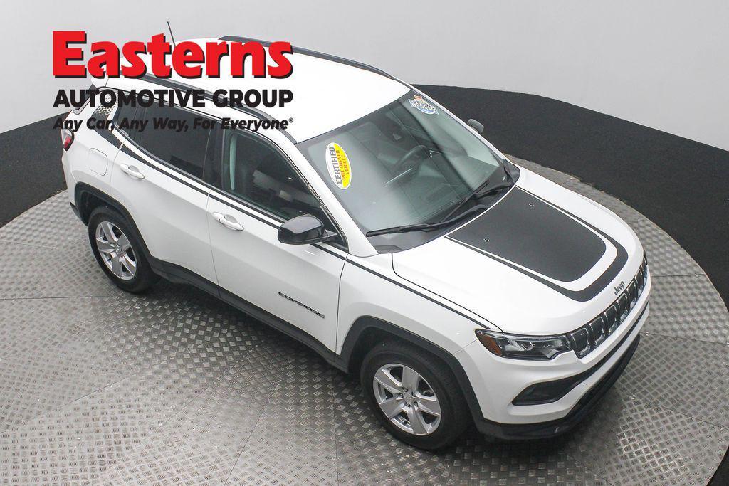 used 2022 Jeep Compass car, priced at $20,590