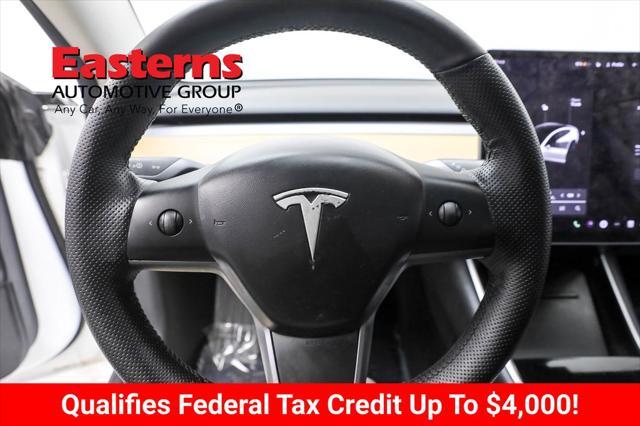 used 2019 Tesla Model 3 car, priced at $22,750