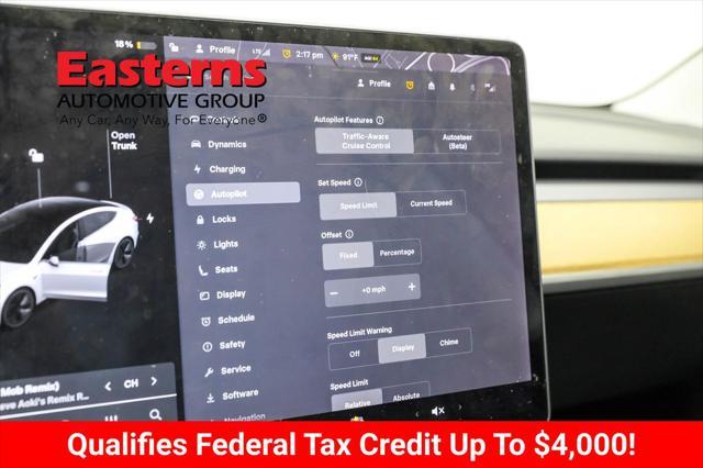 used 2019 Tesla Model 3 car, priced at $22,750