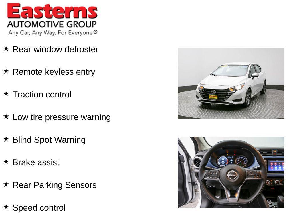 used 2023 Nissan Versa car, priced at $16,375