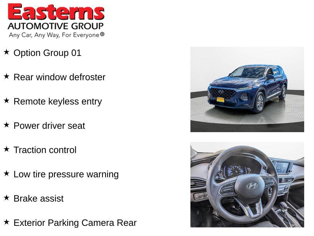 used 2020 Hyundai Santa Fe car, priced at $20,490