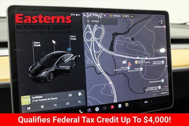 used 2019 Tesla Model 3 car, priced at $20,490