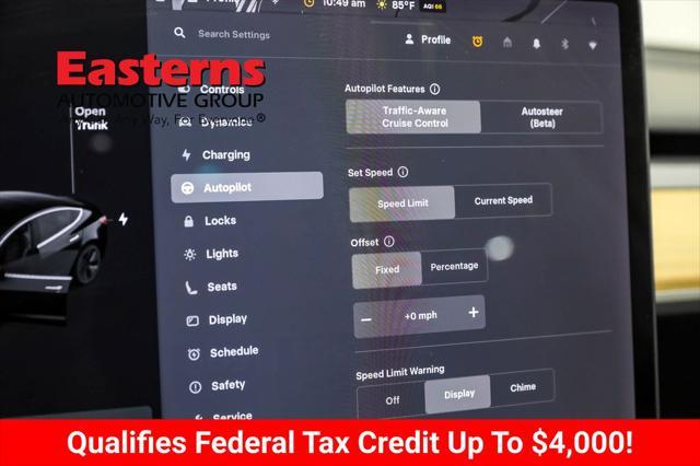 used 2019 Tesla Model 3 car, priced at $20,490