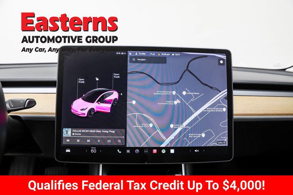 used 2019 Tesla Model 3 car, priced at $23,950
