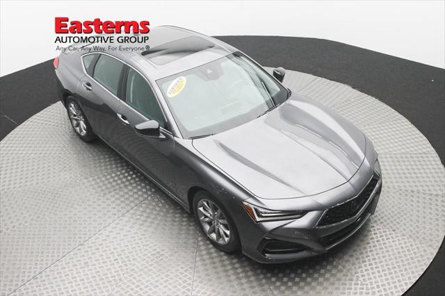 used 2021 Acura TLX car, priced at $24,850