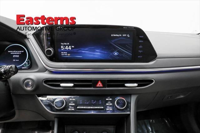 used 2023 Hyundai Sonata Hybrid car, priced at $25,750