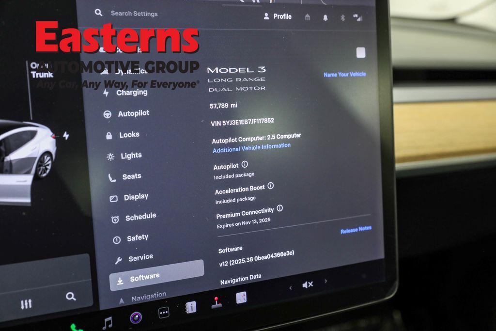 used 2018 Tesla Model 3 car, priced at $20,490