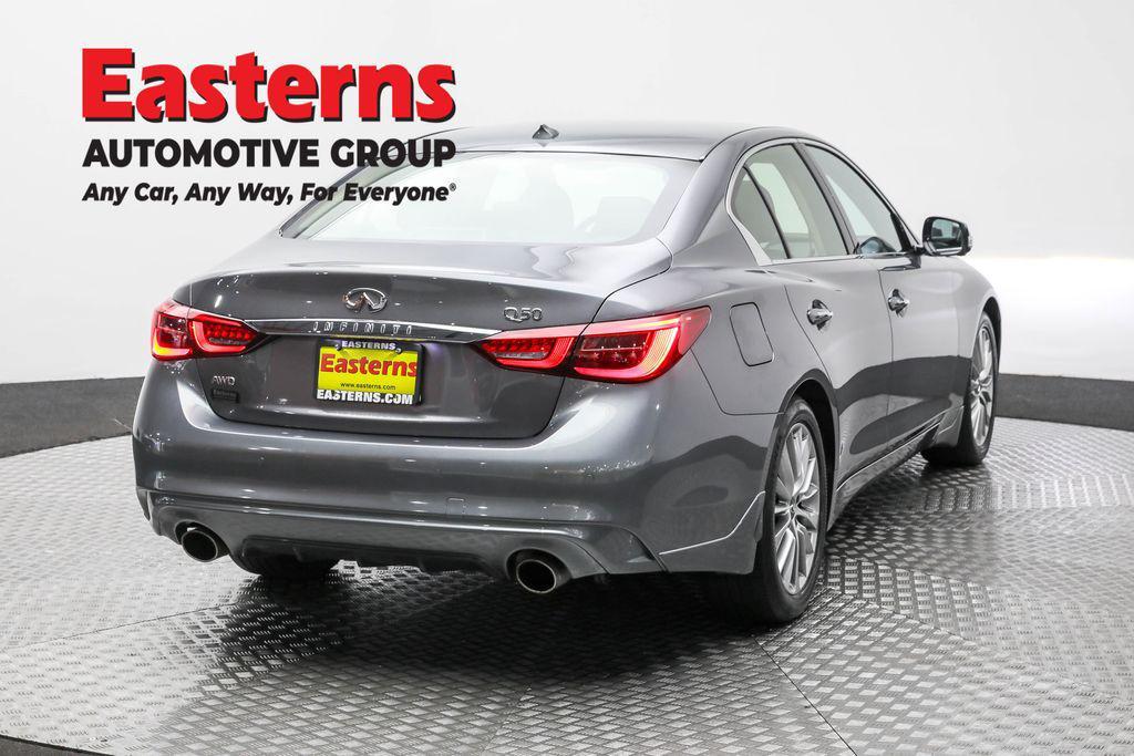 used 2022 INFINITI Q50 car, priced at $26,790
