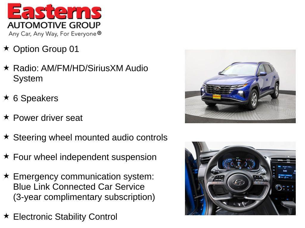 used 2022 Hyundai Tucson car, priced at $23,490