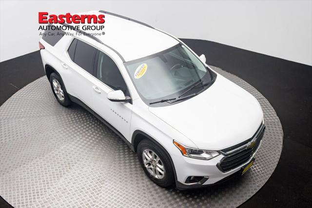 used 2021 Chevrolet Traverse car, priced at $28,490