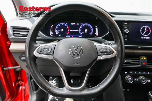 used 2022 Volkswagen Taos car, priced at $24,290