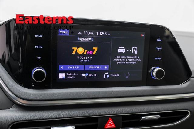 used 2022 Hyundai Sonata Hybrid car, priced at $20,375