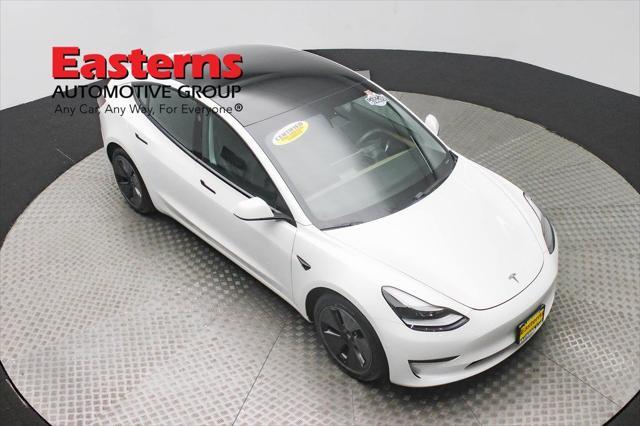 used 2021 Tesla Model 3 car, priced at $26,750