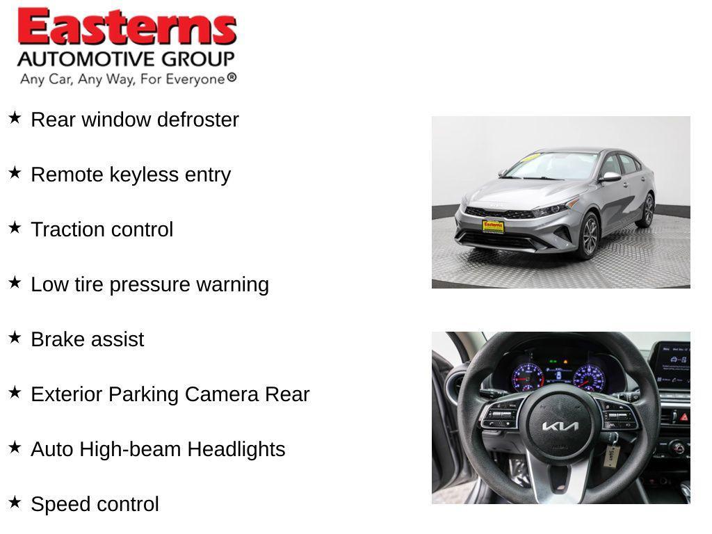 used 2023 Kia Forte car, priced at $17,175