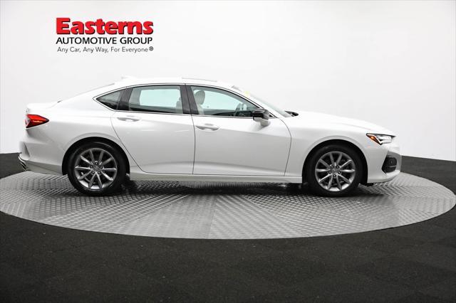 used 2021 Acura TLX car, priced at $25,390