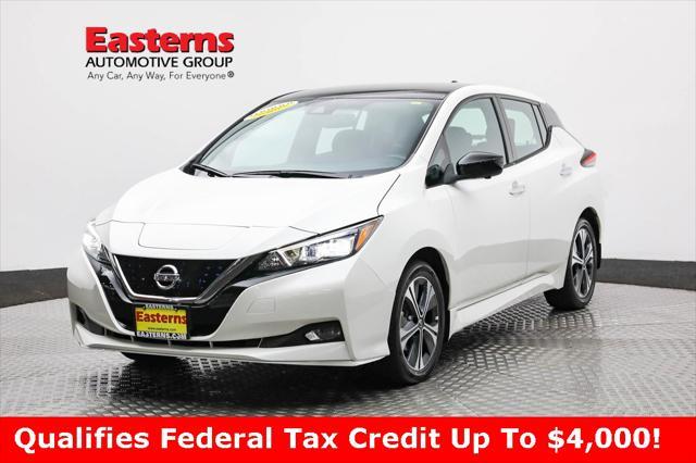 used 2022 Nissan Leaf car, priced at $19,490