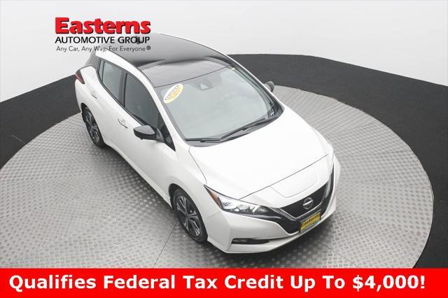 used 2022 Nissan Leaf car, priced at $19,490