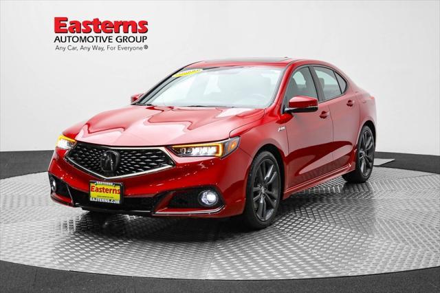 used 2018 Acura TLX car, priced at $21,490