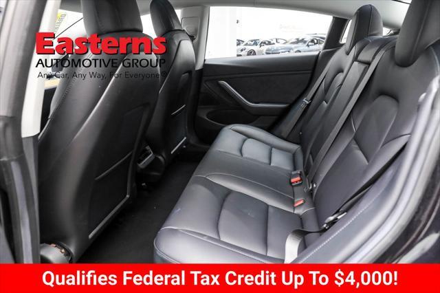 used 2018 Tesla Model 3 car, priced at $24,190