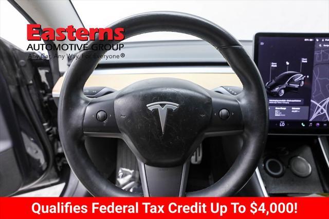 used 2018 Tesla Model 3 car, priced at $24,190