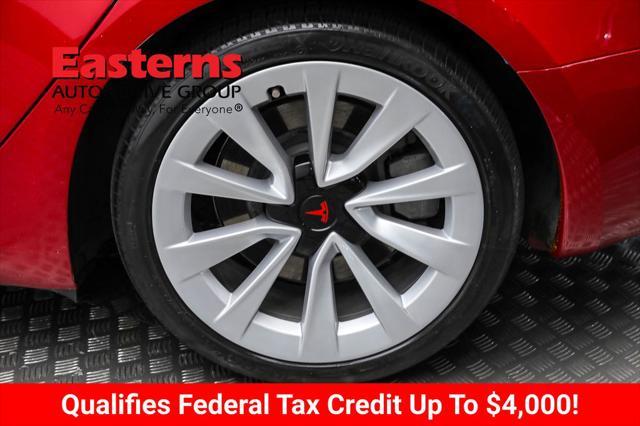 used 2021 Tesla Model 3 car, priced at $23,375