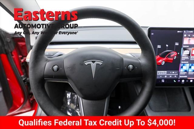 used 2021 Tesla Model 3 car, priced at $23,225