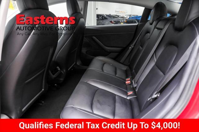 used 2021 Tesla Model 3 car, priced at $23,375