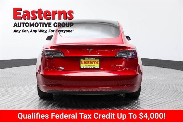 used 2021 Tesla Model 3 car, priced at $23,225