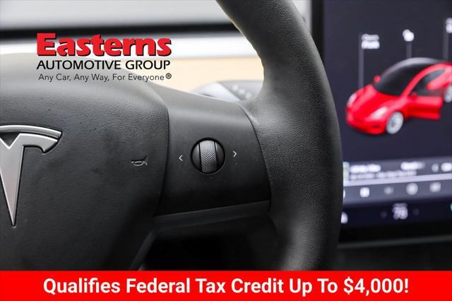 used 2021 Tesla Model 3 car, priced at $23,375