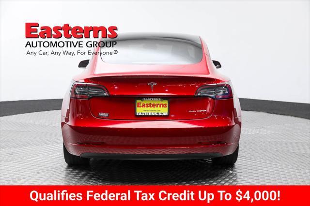 used 2021 Tesla Model 3 car, priced at $23,375