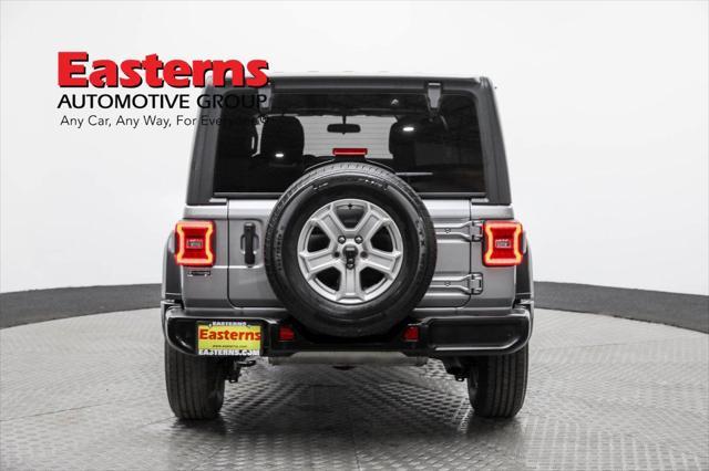 used 2021 Jeep Wrangler Unlimited car, priced at $28,390