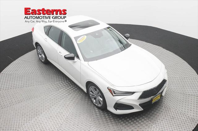 used 2021 Acura TLX car, priced at $24,950