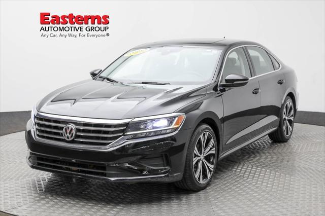 used 2021 Volkswagen Passat car, priced at $17,950