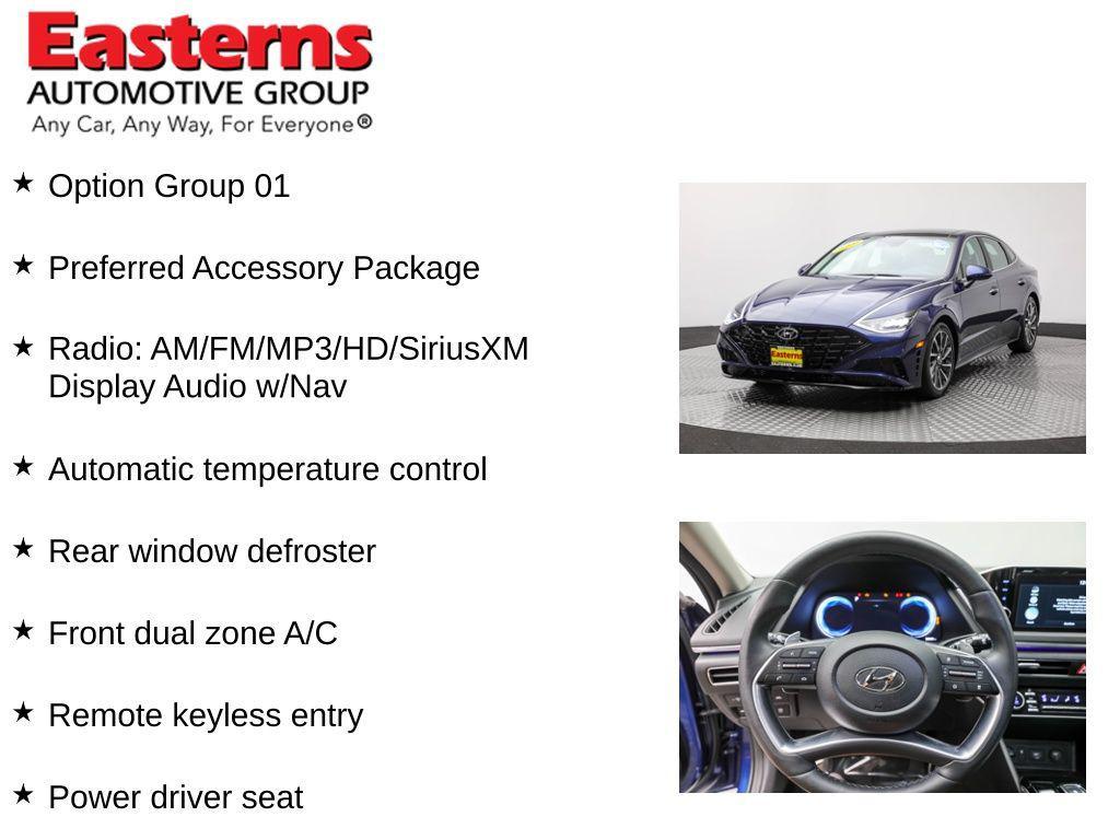 used 2022 Hyundai Sonata car, priced at $21,950