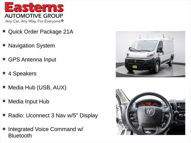 used 2018 Ram ProMaster 1500 car, priced at $15,950