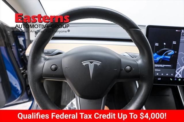 used 2018 Tesla Model 3 car, priced at $23,490