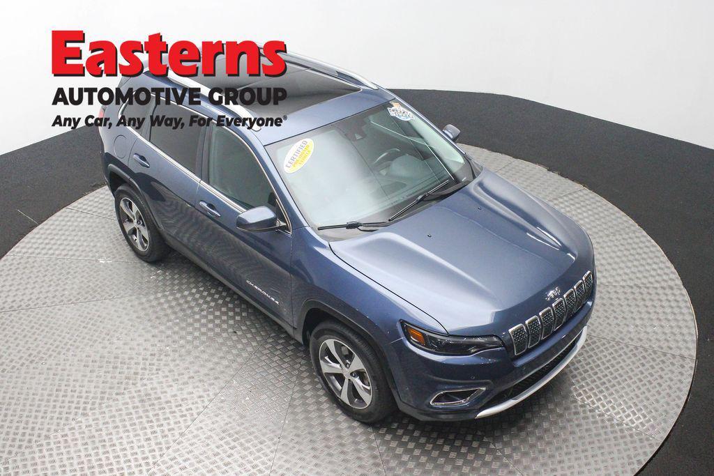 used 2021 Jeep Cherokee car, priced at $20,950