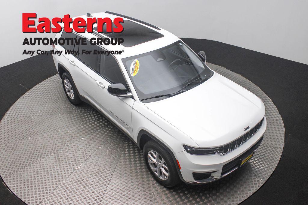 used 2021 Jeep Grand Cherokee L car, priced at $28,725