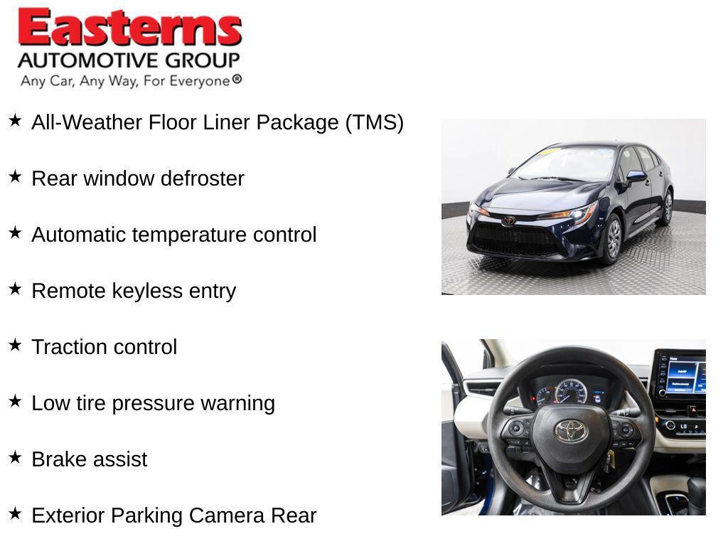 used 2021 Toyota Corolla car, priced at $20,375