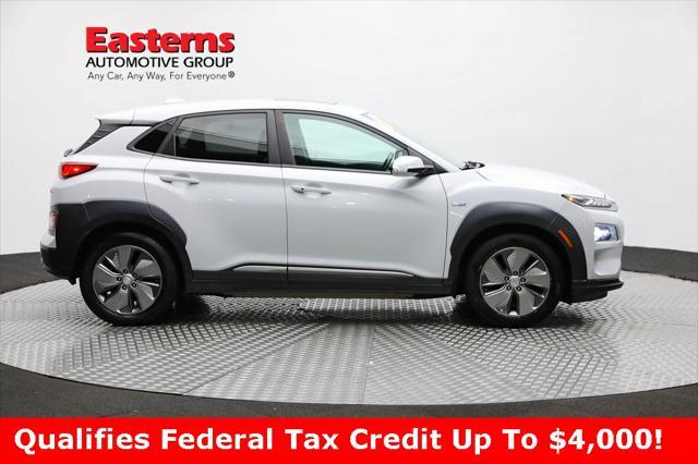 used 2020 Hyundai Kona EV car, priced at $20,350