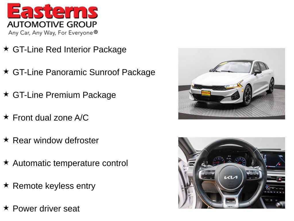 used 2023 Kia K5 car, priced at $25,490