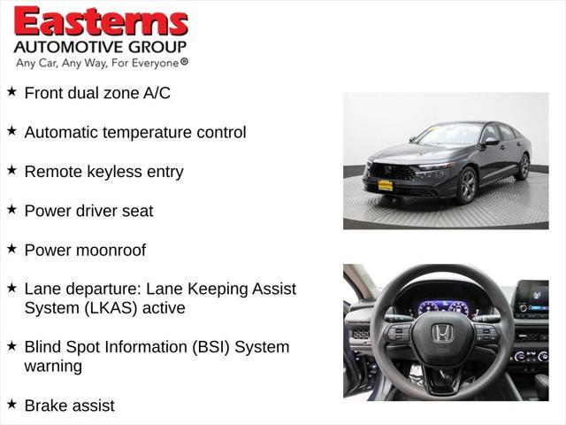 used 2024 Honda Accord car, priced at $27,625