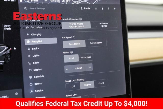 used 2020 Tesla Model 3 car, priced at $19,690