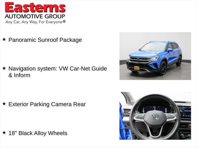 used 2022 Volkswagen Taos car, priced at $23,750